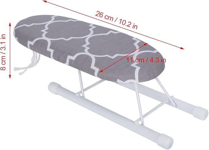 Tabletop Ironing Board with Folding Legs, Portable Mini Ironing Board, Extra - Image 2