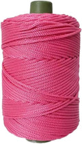 250G Hollow Braided Polypropylene Rope 3mm Colorful Polyester Yarn Handmade by Unknown