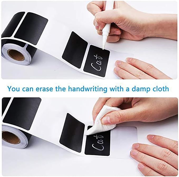 Chalkboard Labels 180 Pcs Waterproof Reusable Label - Image 3