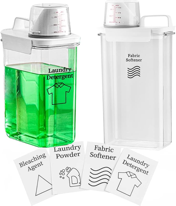 Laundry Detergent Dispenser for Laundry Room Organization and Storage, 78 Oz by Environmentallyfriendly