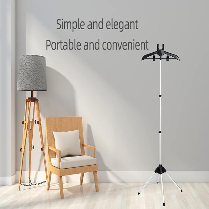 Garment hanger for steaming clothes - Image 8