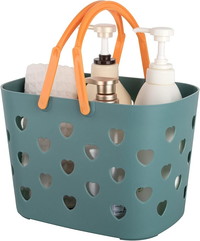Anyoifax Portable Shower Caddy Tote Plastic Storage Basket by Anyoifax