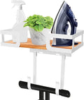 Ironing Board Holder Wall Mount, T and V Shape Ironing Board Hanger Multi Use by ZJMCAJY