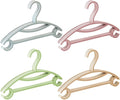 DOITOOL 20pcs Non-Slip Plastic Clothes Hangers, Windproof Closet Organizer Set by DOITOOL