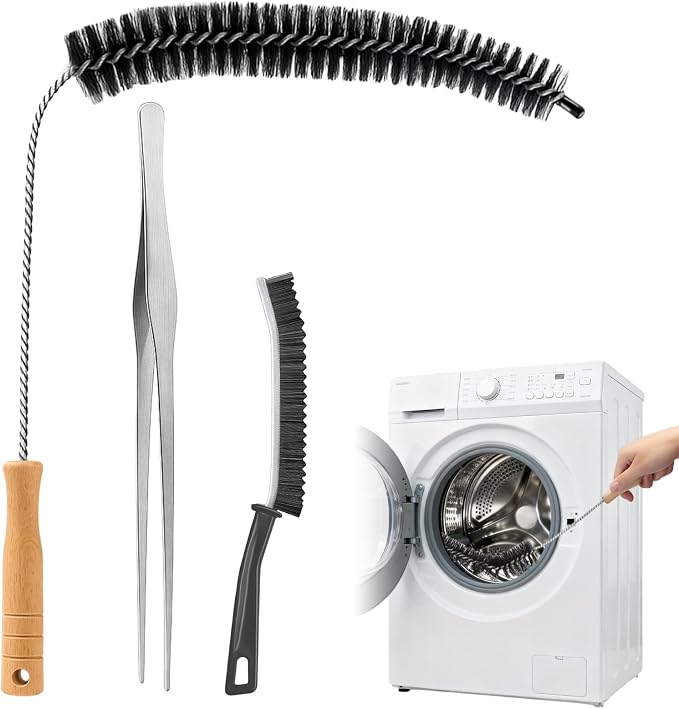 Palksky Dryer Vent Cleaner Kit, Lint Trap Cleaner Clip, Drier Hose Attachment by Palksky