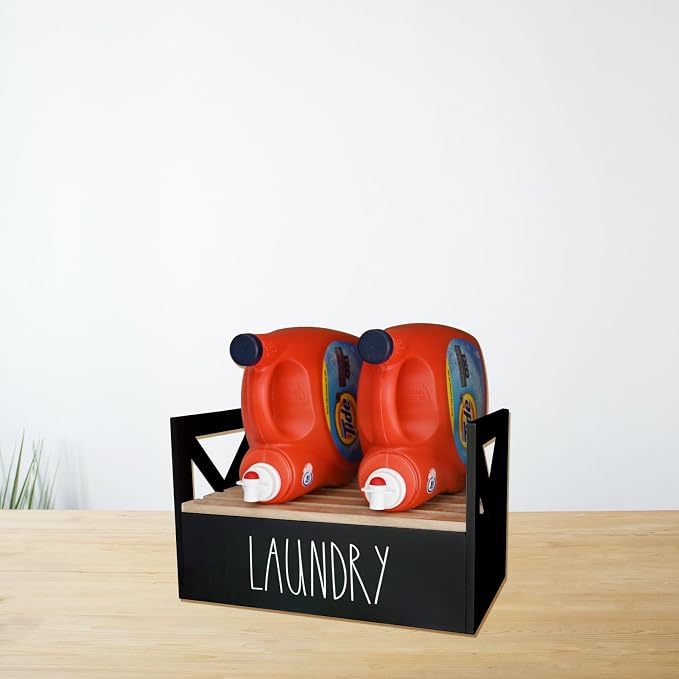Detergent Holder for Laundry Room, Farmhouse Detergent Dispenser, Liquid Soap - Image 5