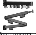 Foldable Wall-Mounted Clothes Drying Rack – Space-Saving Heavy-Duty Laundry by HappyHedz