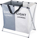 Two Grids and Three Grids Collapsible Laundry Sorter Hamper by Unknown