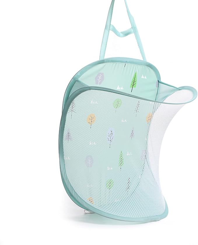 Collapsible Mesh Laundry Hamper–Pop Up Laundry Hamper by plplaaoo