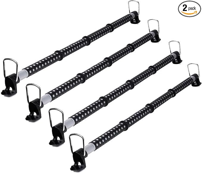 Zone Tech Automotive Expandable Clothes Hanger Bar by ZONETECH