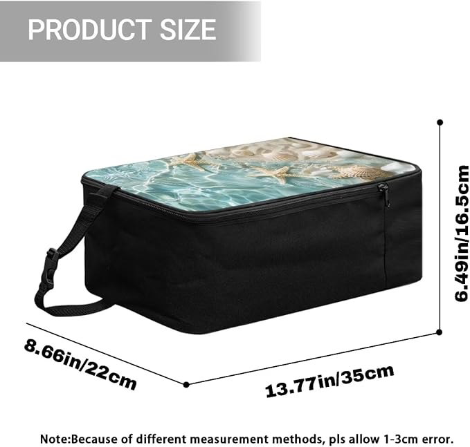 Beach Starfish Shell Travel Iron Storage Bag - Image 7