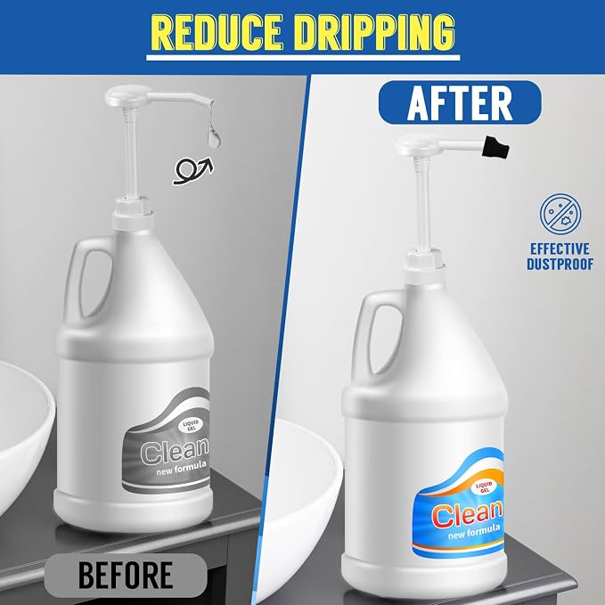 3 Pack 1 oz Pump for Large Gallon Bucket, 5 Gallon Pump Dispenser 38-400 - Image 5