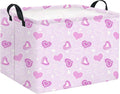 Rectangular Valentines Basket for Women Girls Storage Bin Organizer Box Shelf by TIBAOLOVER