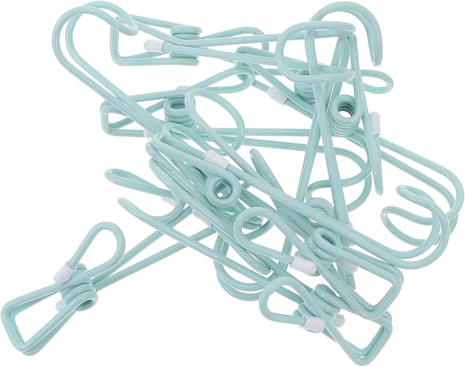 10pcs Plastic Clamp Hooks Easy to Use by LABRIMP