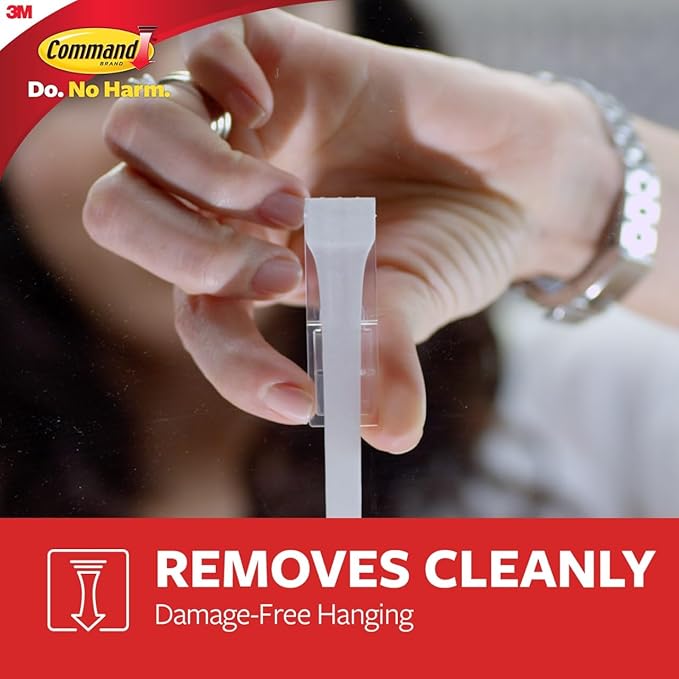 Command 7.5 lb Jumbo Utility Hook, 1 Wall Hook and 4 Strips, Damage-Free Hanger - Image 4