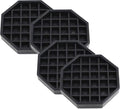 Octagon Coffee Drip Tray by Hard Black Plastic by HappyReunion