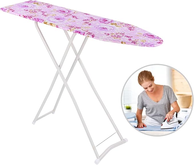 Ironing Boards Foldable Iron and Ironing Board Set, Height Adjustable Smooth - Image 9