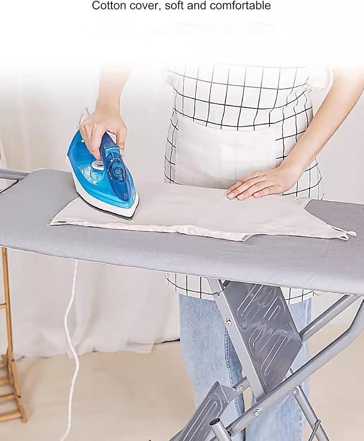 Household Essentials Wide Mega Ironing Board, Small Ironing Board Steel Top - Image 6
