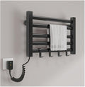 Wall-Mounted Heated Towel Rack 5-Bar Energy-Saving Drying Rack Aluminum Alloy by Unknown