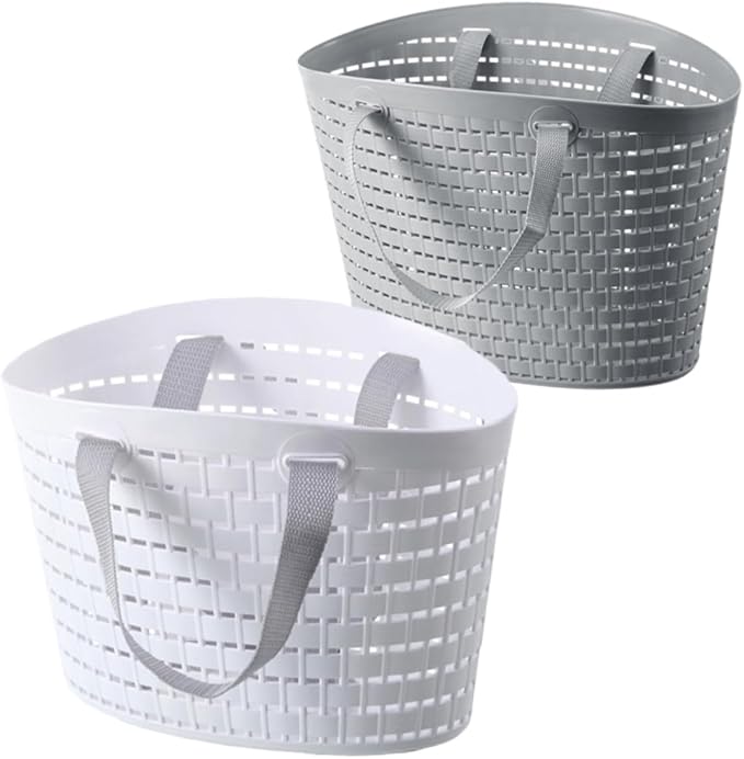 Portable Plastic Carry Basket by Outanaya