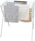 Collapsible Expandable Metal Clothes Drying Rack, Foldable & Portable Laundry by YUBELLES