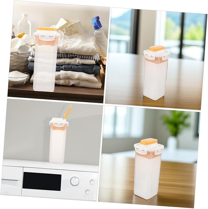 VALICLUD 2pcs Multi-functional Laundry Powder Container Airtight Lid - Image 3