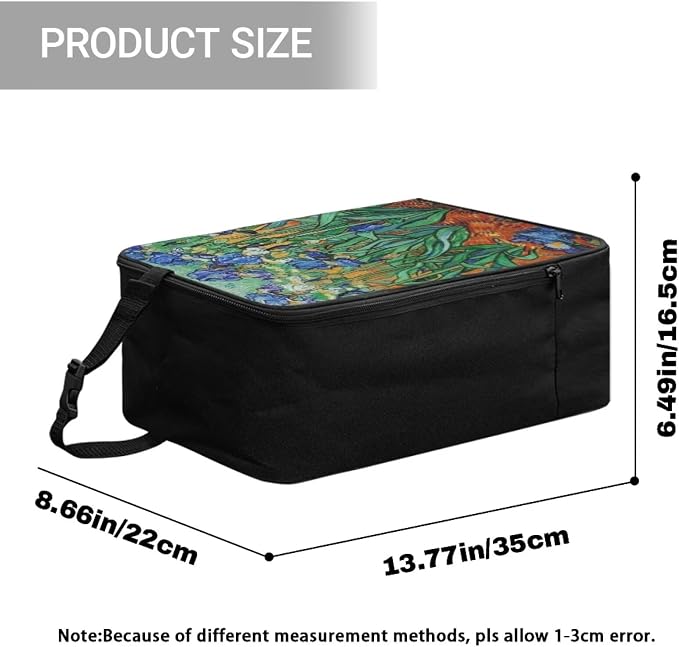 Iris Steam Iron Storage Bag Zippered Handheld Steamer Case Universal Fit - Image 7