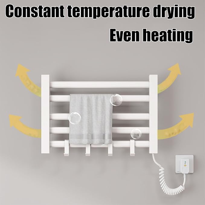 Wall Mounted Heated Towel Rack - Image 2