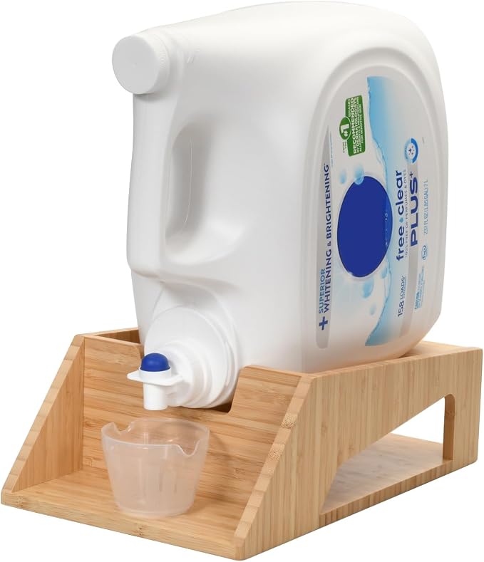 MobileVision Bamboo Laundry Detergent Holder by MobileVision