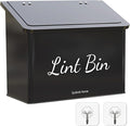 Metal Magnetic Lint Bin With Lid by QUILIVIKHOME
