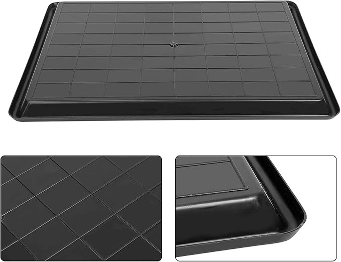 22'' x 21''Large Drip Tray, Mini Fridge Drip Pan, Portable AC Drip Pan - Image 3