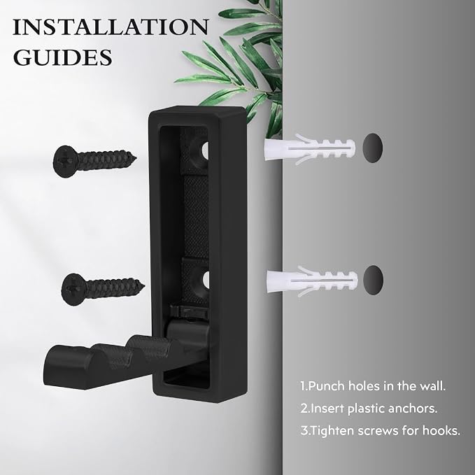5PCS Heavy Duty Folding Coat Hooks - Image 7