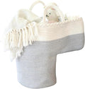 Staircase Basket – Foldable Woven Step Storage Organizer | Portable Handle L by Unknown