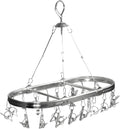 Sock Hanger for Drying with 26 Non-Slip Clips by PREMIUMHOMELIFE