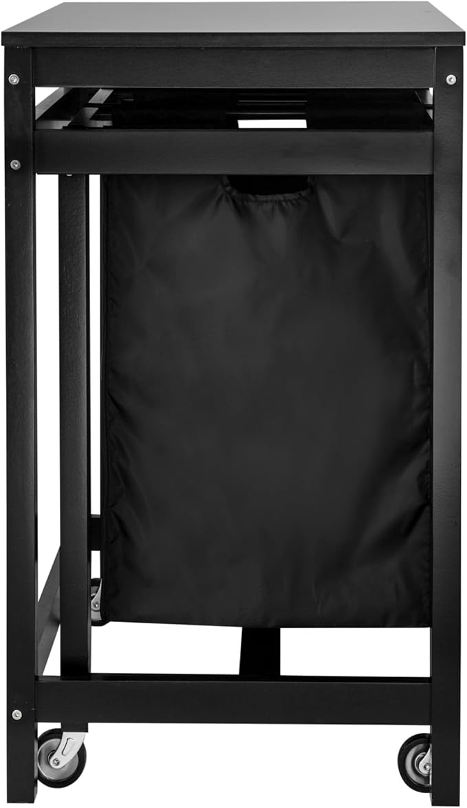 Honey-Can-Do Double Sorter Folding Table SRT-03571 Black 19 by 32-Inch - Image 9