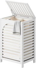 FILWH Laundry Hamper with Lid Large Bamboo Laundry Bin Basket 85L Clothes by FILWH