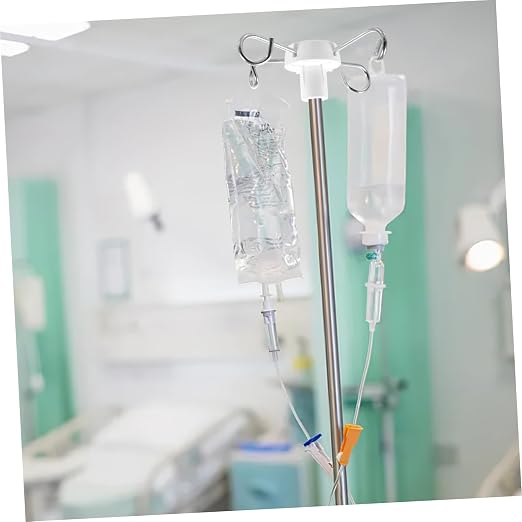minkissy Stainless Steel Vertical Infusion Stand Accessory Hook - Image 5