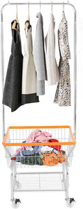 Laundry Cart Mobile Laundry Basket by Unknown