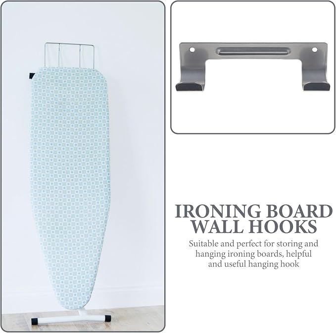 Lurrose Wall-Mount Ironing Board Holder - Image 4
