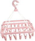 Foldable Plastic Clip Drying Rack by Parliky