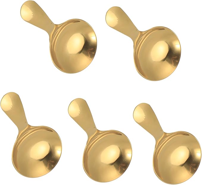 5Pcs Coffee Scoop Set, Stainless Steel Mini Scoops - Image 5
