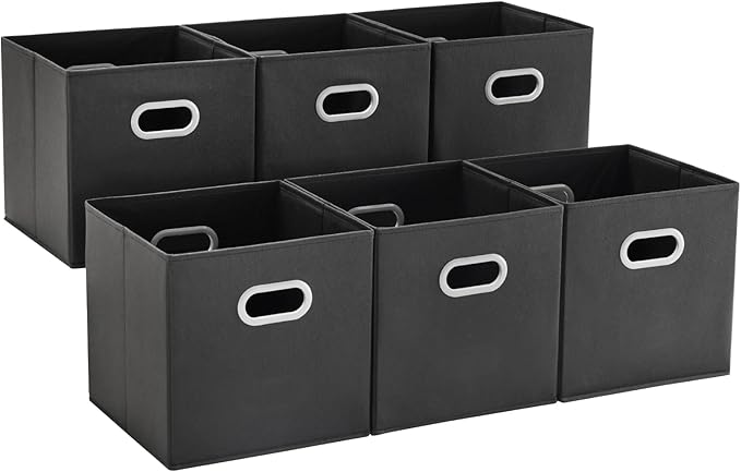MAX Houser Fabric Storage Bins Cubes Baskets Containers by MAXHouser