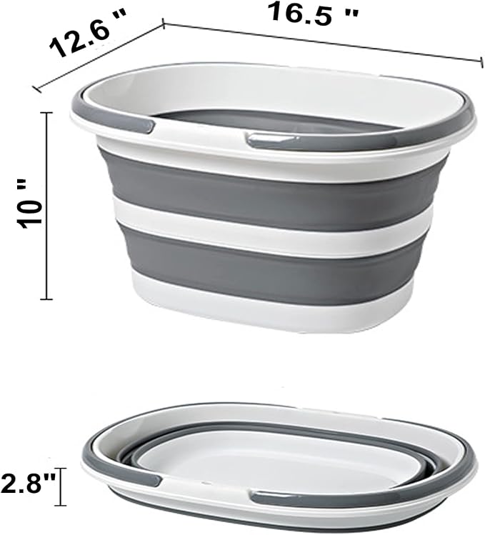 Large Plastic Cleaning Supplies Caddy Bucket - Image 2