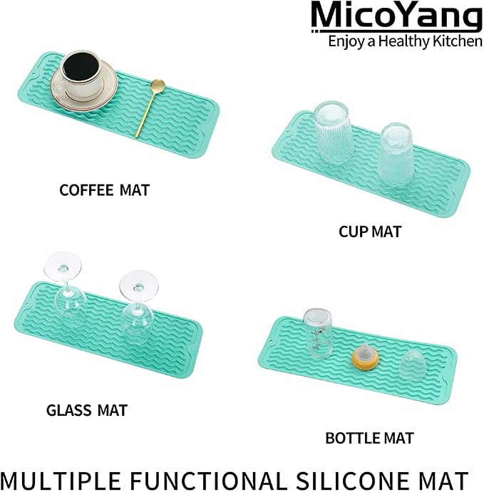 Silicone Dish Drying Mat for Multiple Usage, Easy clean, Eco-friendly, - Image 4