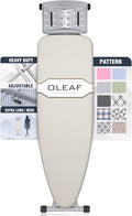 oleaf Ironing Board with Cover and Thicken Pad 43 x 13 Height Adjustable Full by oleaf