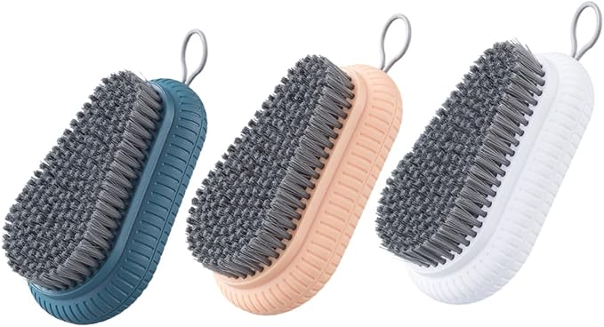 3pcs Soft Bristle Laundry Brush Set by Healvian