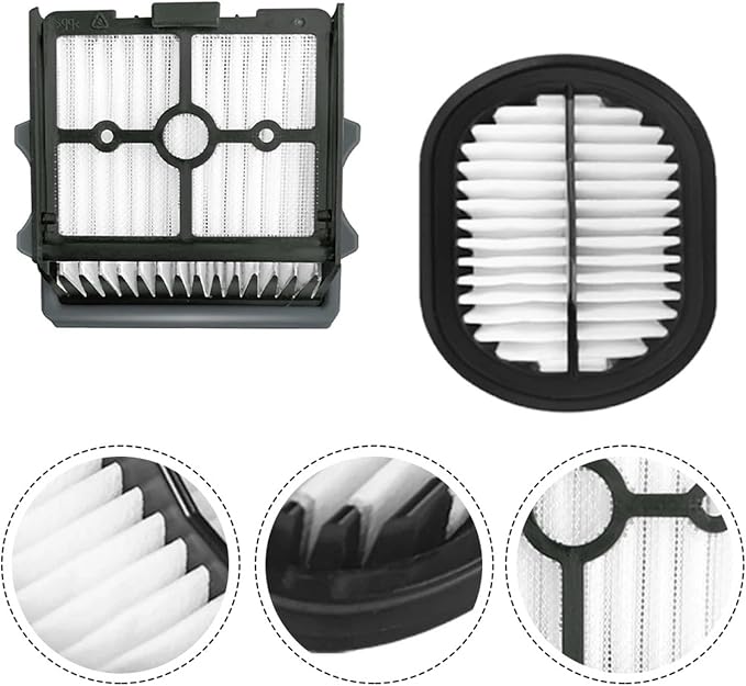 Compatible for Tineco Filter Set Floor ONE S5 Combo Filter Wet Dry Vacuum by Unknown