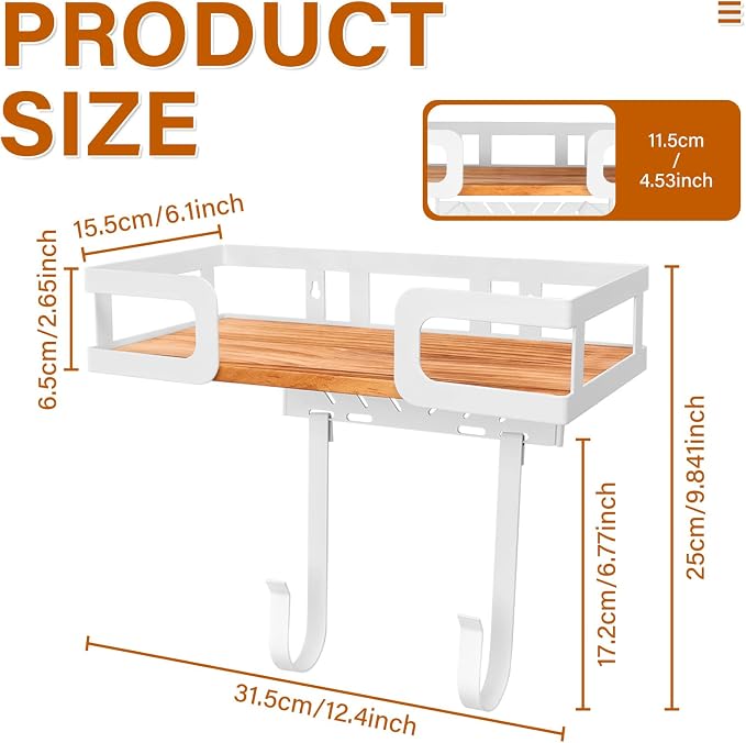 Ironing Board Holder Wall Mount, T and V Shape Ironing Board Hanger Multi Use - Image 2