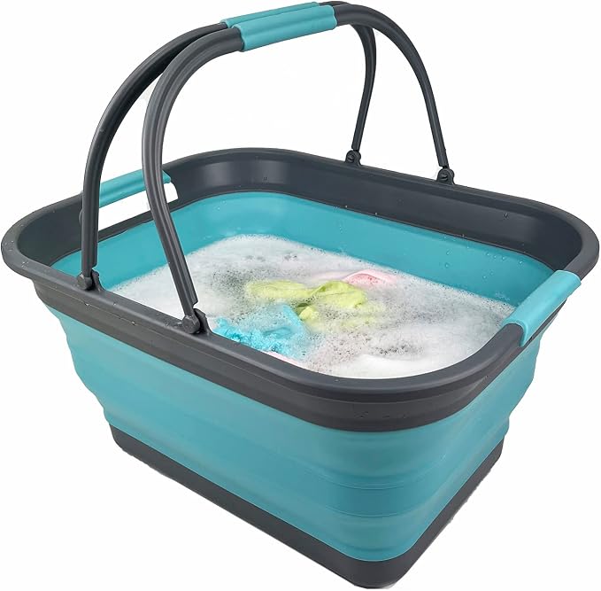 SAMMART Collapsible Tub with Handle 29L - Image 5
