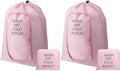 2 Pcs Travel Laundry Bag Washable Dirty Clothes Bag by Boao